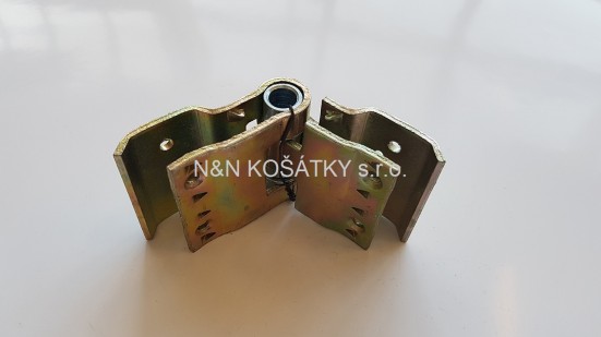 Spojka kurty dopravníku š=60/d=42/h=32 s pouzdry