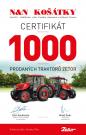 1.000 prodaných traktorů Zetor