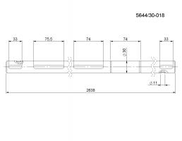 Hnací hřídel - 564430018 (Galerie obr. 1)