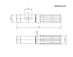 Hnací hřídelník (hnací přídavné zařízení) - 564432016 (Galerie obr. 1)