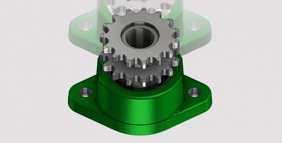 Kolo kompletní řetězové
