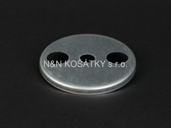 Ochranný štít Fi 130 mm, Fi větší díra 30 mm, díra prostřední 20 mm