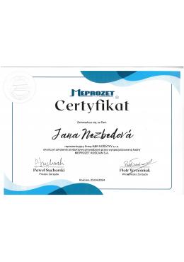 Jana Nezbedová - Školení MEPROZET 23. 4. 2024