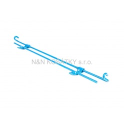 Sklopná příčka háková krátká