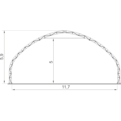 Hala na balíky 12 m