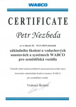 Petr Nezbeda - školení WABCO - 