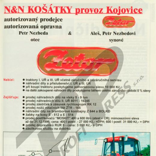 1996 – zrod rodinného podniku