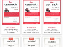 Certifikace a vzdělání