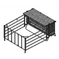 Příkrmiště pro telata