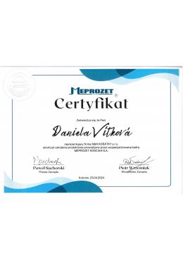 Daniela Vítková - Školení MEPROZET 23. 4. 2024