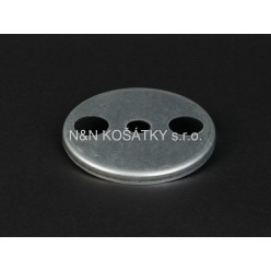 Ochranný štít Fi 130 mm, Fi větší díra 30 mm, díra prostřední 20 mm