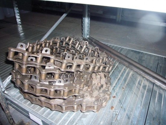 Řetěz podlahového dopravníku (trubkový)   NOVÝ TYP