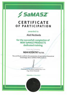 ALEŠ NEZBEDA - Školení SaMASZ 17. 4. 2023