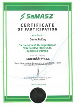 DANIEL POLONY - Školení SaMASZ 17. 4. 2023