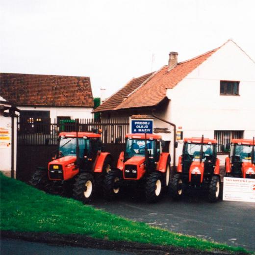 1993–1995 – začátek spolupráce se značkou ZETOR